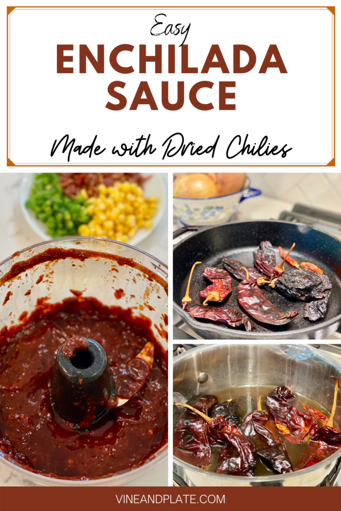 Homemade Enchilada Sauce with Dried Chiles